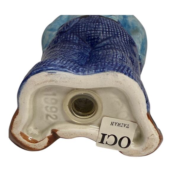 BUBBA'S Barbeque Salt & Pepper Shaker Western Cowboy Hand Painted OCI 1992 RARE - Picture 9 of 13